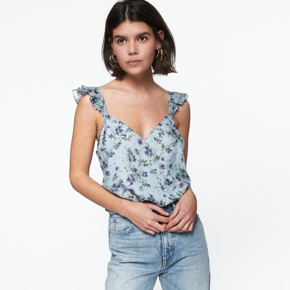 CAMI NYC | Cara Chiffon Cami 🪻 - Picture 2 of 5